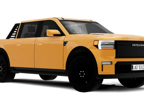 Pickup Truck - Generic 3D Model