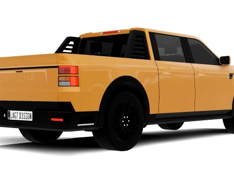 Pickup Truck - Generic 3D Model