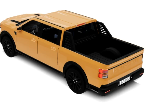 Pickup Truck - Generic 3D Model