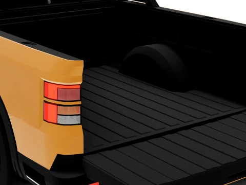 Pickup Truck - Generic 3D Model