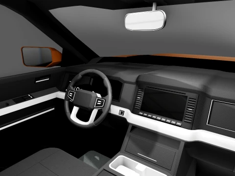 Pickup Truck - Generic 3D Model