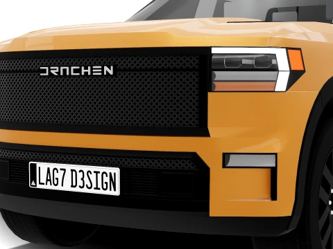 Pickup Truck - Generic 3D Model
