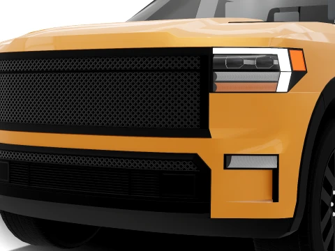 Pickup Truck - Generic 3D Model