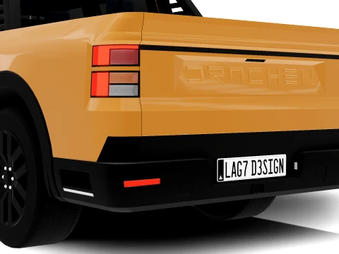 Pickup Truck - Generic 3D Model