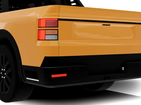 Pickup Truck - Generic 3D Model