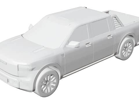 Pickup Truck - Generic 3D Model