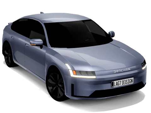Sedan V2 - Generic 3D Model