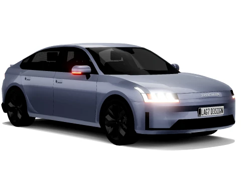 Sedan V2 - Generic 3D Model