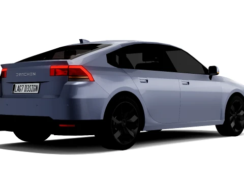 Sedan V2 - Generic 3D Model