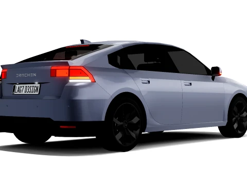 Sedan V2 - Generic 3D Model