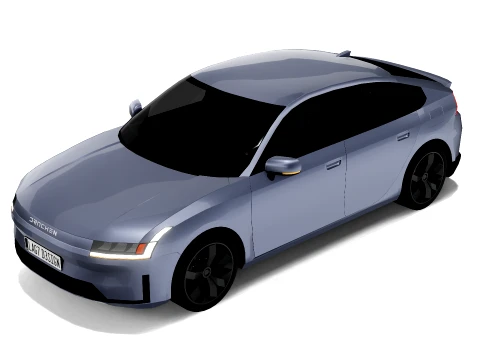 Sedan V2 - Generic 3D Model