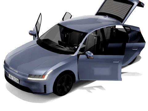 Sedan V2 - Generic 3D Model