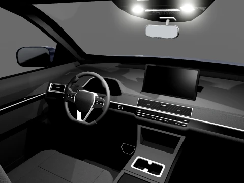Sedan V2 - Generic 3D Model