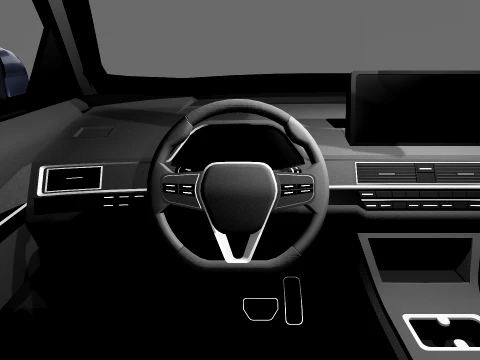 Sedan V2 - Generic 3D Model