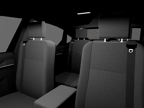 Sedan V2 - Generic 3D Model