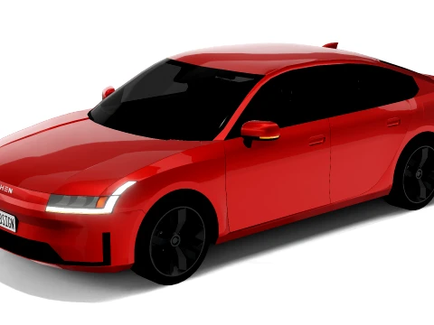Sedan V2 - Generic 3D Model