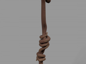 Magic natural staff 3D 模型