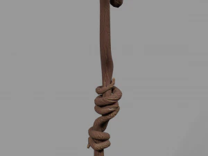 Magic natural staff 3D Model