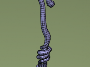 Magic natural staff 3D 模型