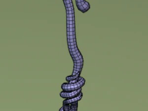 Magic natural staff 3D Model