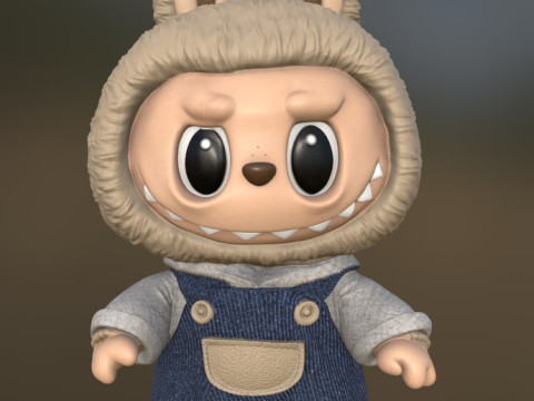 LABUBU 3Dプリントモデル