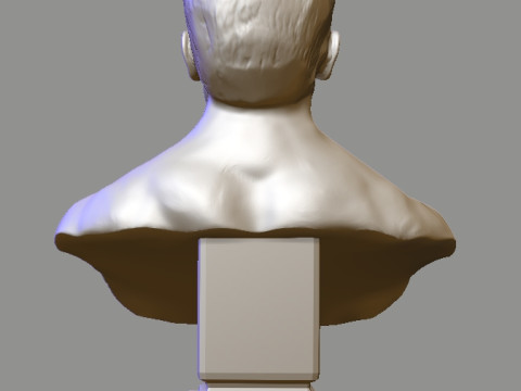 Arnold Schwarzenegger Model Cetak 3D