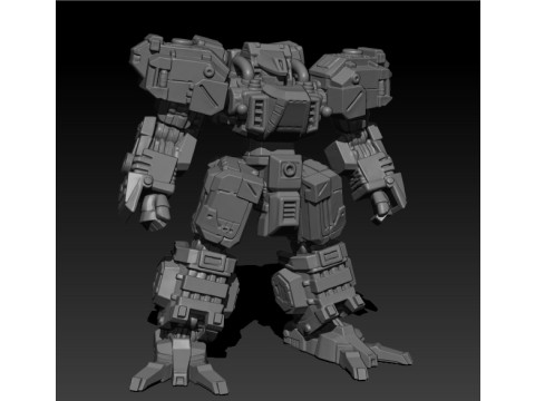 Front Mission Wanzer 3Dプリントモデル