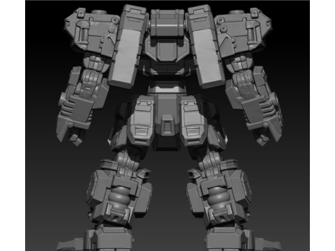 Front Mission Wanzer 3Dプリントモデル