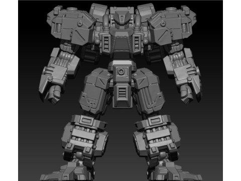 Front Mission Wanzer 3Dプリントモデル