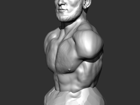 Khabib Nurmagomedov 3D Print Model