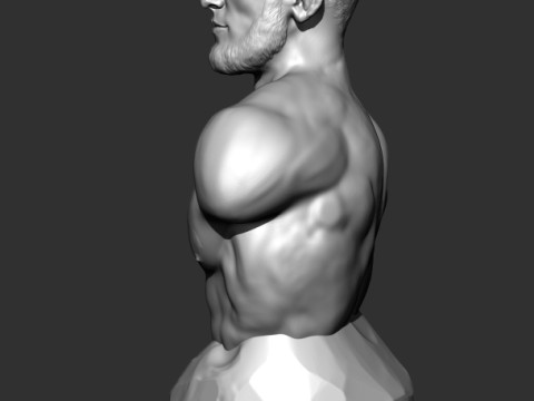 Khabib Nurmagomedov 3D Print Model
