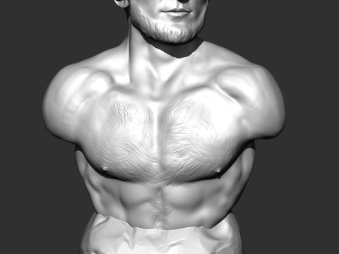 Khabib Nurmagomedov 3D Print Model