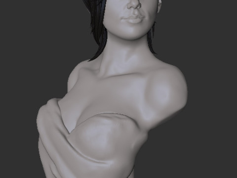 Charlize Theron Modello di stampa 3D