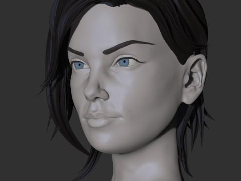 Charlize Theron Modello di stampa 3D