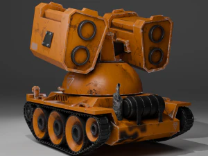 Stylized tank 3D Model