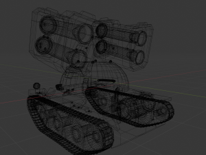 Stylized tank Modelo 3D