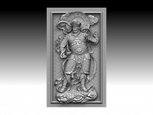 Four Heavenly Kings Model 3D print model 3D Model