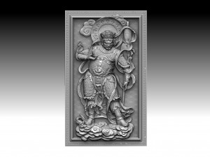 Four Heavenly Kings Model 3D print model 3D Model