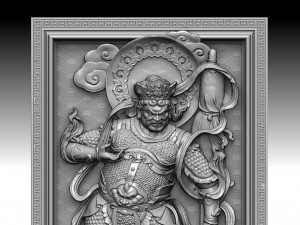 Four Heavenly Kings Model 3D print model 3D Model