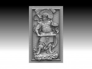 Four Heavenly Kings Model 3D print model 3D Model