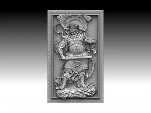 Four Heavenly Kings Model 3D print model 3D Model