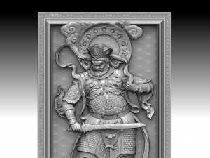 Four Heavenly Kings Model 3D print model 3D Model
