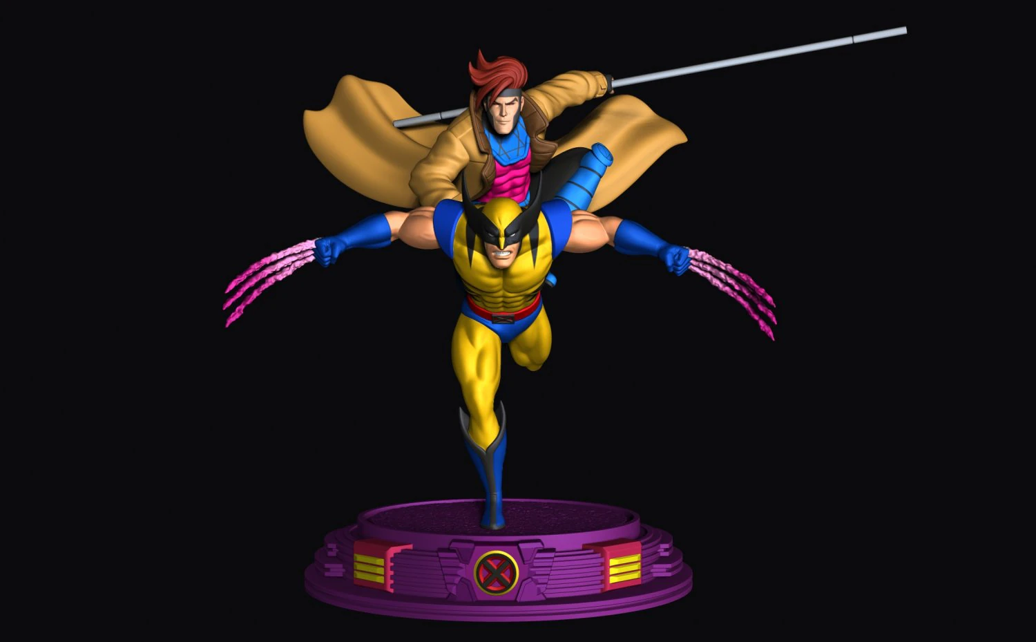 X-MEN 97 3D Print Model .c4d .max .obj .3ds .fbx .stl .blend 