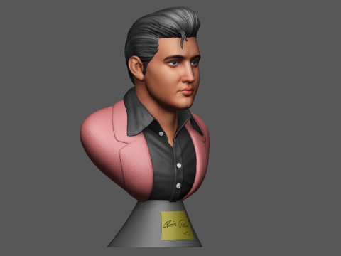 Elvis Presley Model do druku 3D