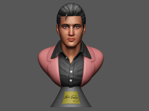 Elvis Presley 3D Print Model