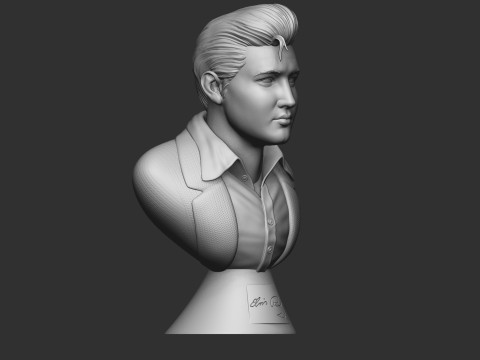 Elvis Presley Modèles 3D en vedette