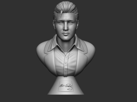 Elvis Presley Modèles 3D en vedette