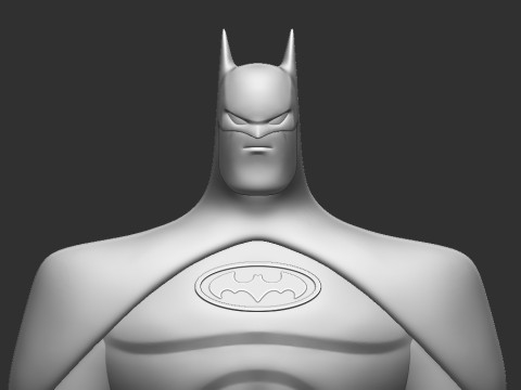 Batman Animated 3D 打印模型