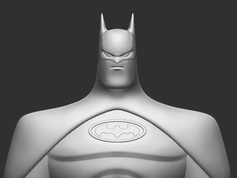 Batman Animated 3D Print Model