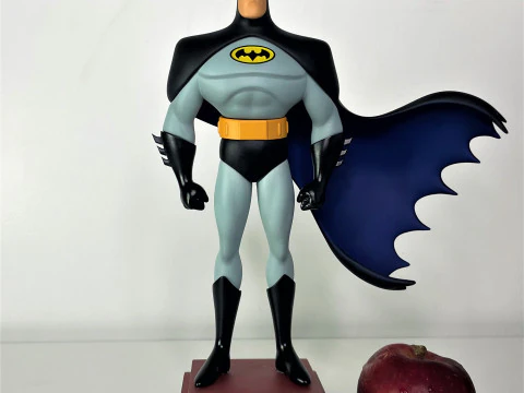 Batman Animated 3D Print Model